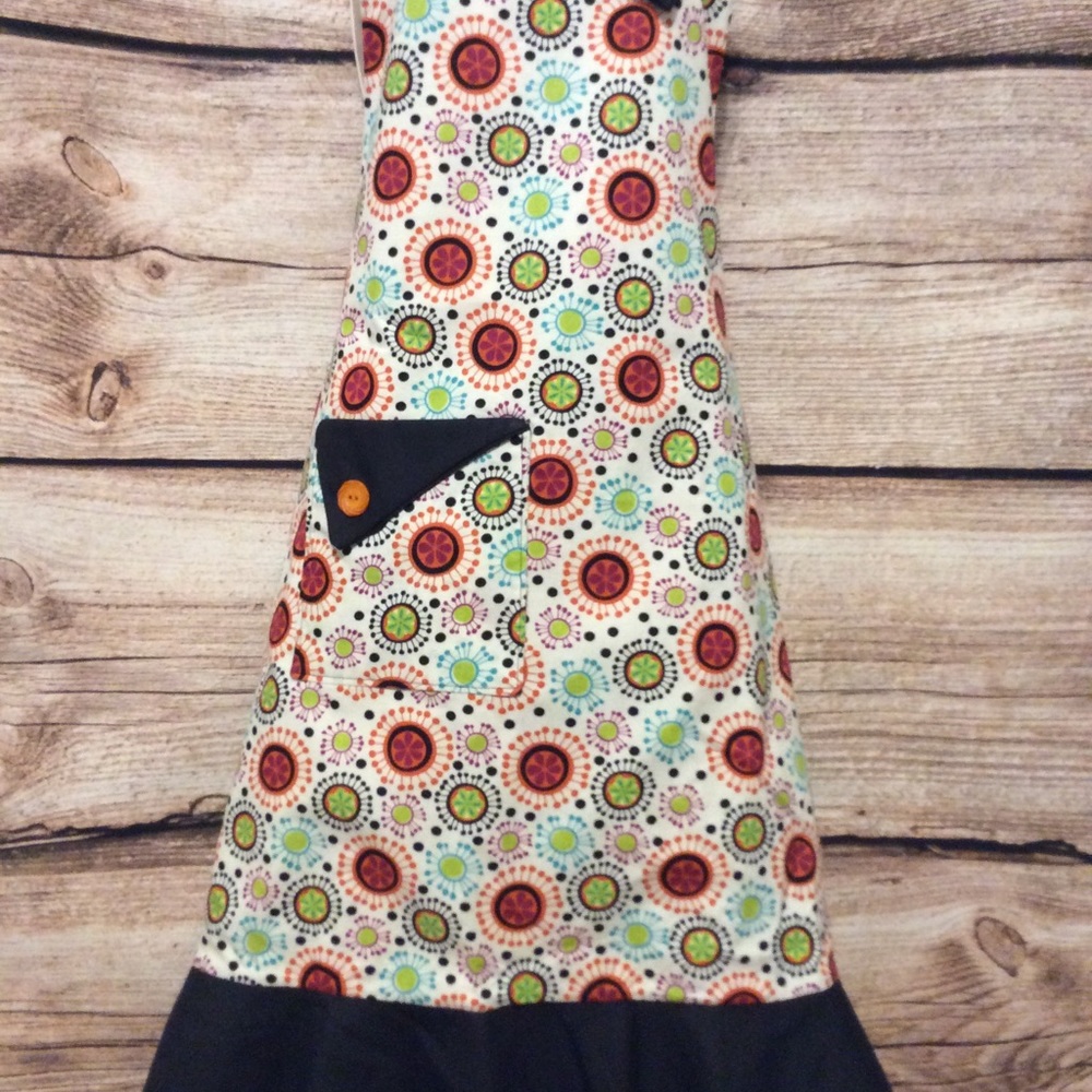 Ladies handcrafted retro diners apron